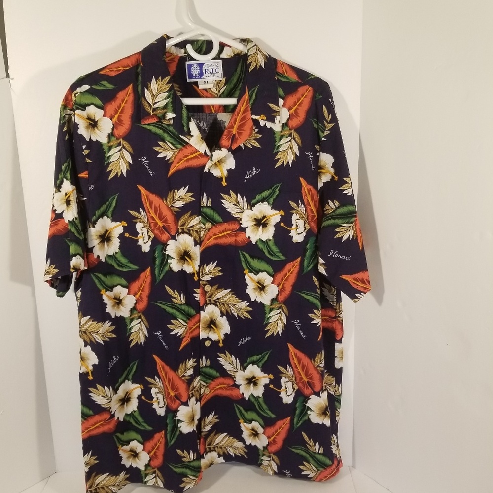 RJC Ltd HAWAIIAN FLORAL PRINT SHIRT